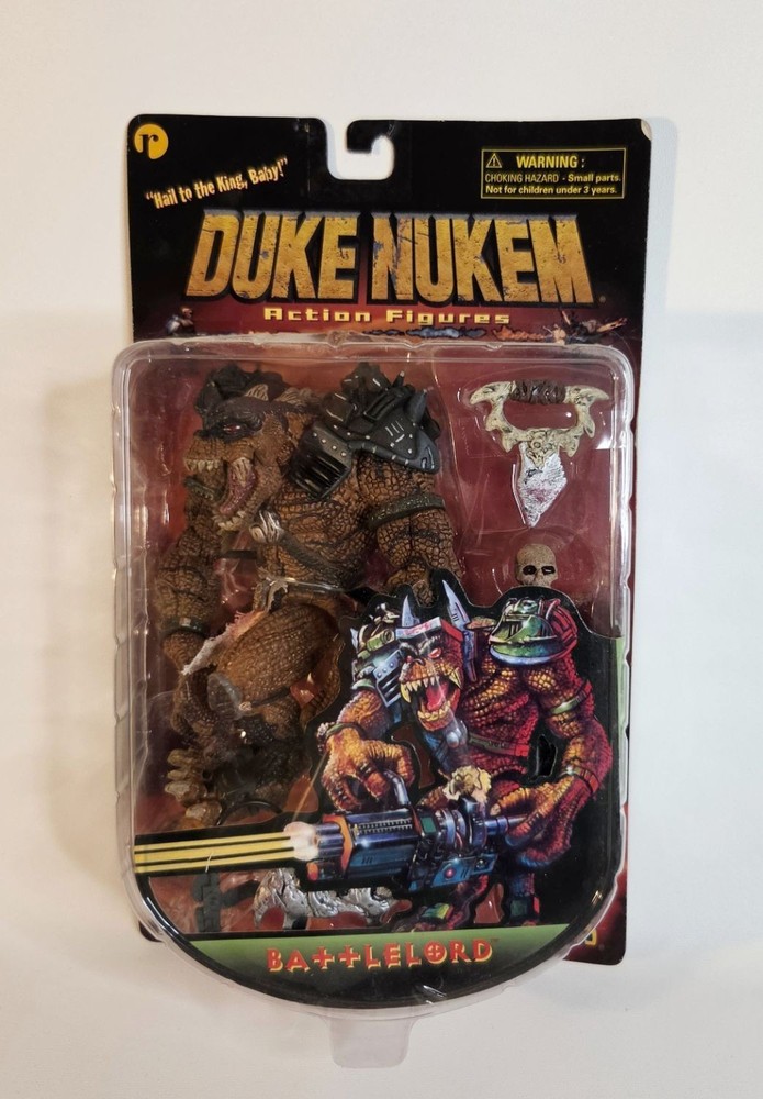 Duke Nukem BATTLELORD Vintage 1997 action figure Series 2 3D Realms ReSaurus NOC