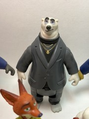LOT OF 10 Disney Zootopia Tomy Figures – Kevin, Judy, Nick Wilde, Clawhauser