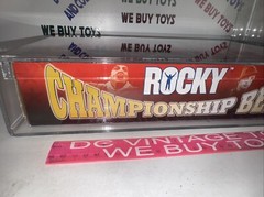 Jakks Pacific Rocky Balboa Championship Belt Sylvester Stallone AFA 80 NEW 🔥