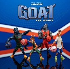 GOAT The Movie 5” Action Figures Set Of 3 Mane Attraction | Will Harris New Jada