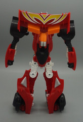Preowned Hello Carbot Auto Sonic Robot Racing Car Push Button Transformation