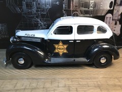 Playmates POLICE SQUAD CAR Copper Vehicle DICK TRACY Movie 1990 5in.