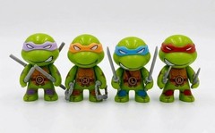 4pcs/Set Ninja Turtle Anime Figure TMNT Limited Edition Action Figurine