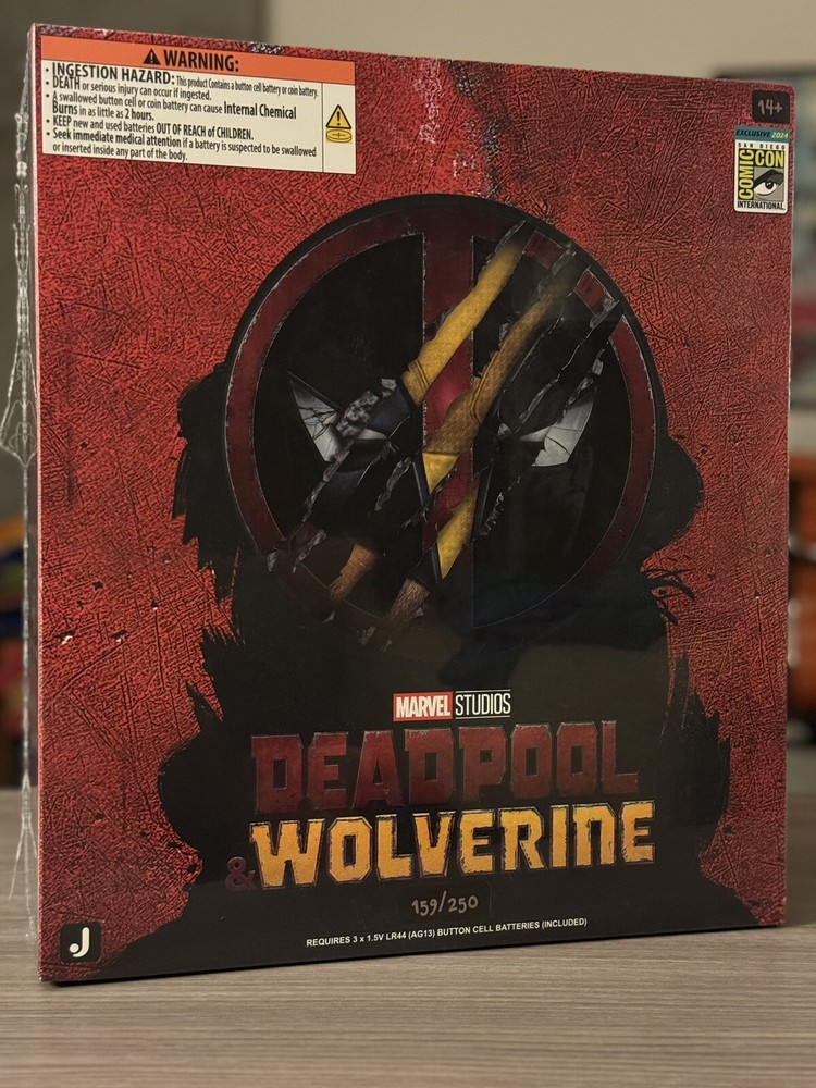SDCC 2024 Exclusive Deadpool & Wolverine Jazwares Comic Con Mask Cosplay 159/250