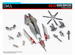 DNA Design DK-16 Transformers Studio Series Bumblebee, Sentinel Prime, Blackout