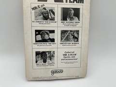 VINTAGE 1983 GALOOB A-TEAM MR. T B A BARACUS ACTION FIGURE ON CARD – WEAR