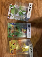 Amiibo Pikachu, Olimar, Yoshi No Returns Accepted All Sales Are Final