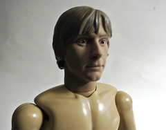 1/6 Luke Skywalker 12″ figure head body by Sideshow Star Wars Mark Hamill
