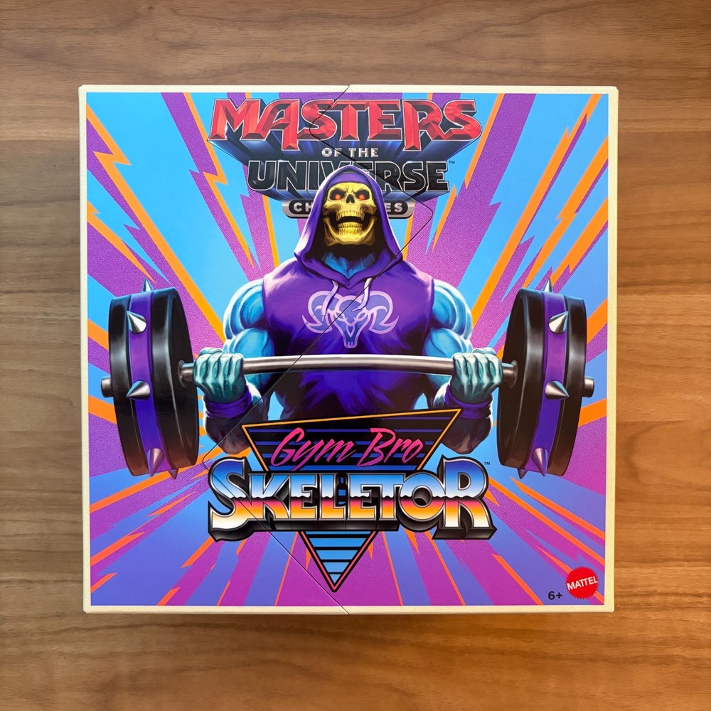 Masters of the Universe Gym Bro Skeletor Action Figure SDCC 2026 JMG62 [ON-HAND]