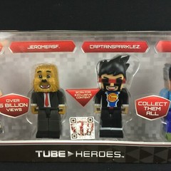 Tube Heroes Deluxe Gaming Set 4 Figures Sealed Jazwares VIKKSTAR123 JEROMERSF