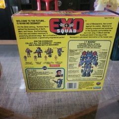 1993 Playmates Exo Squad JT Marsh Aerial Attack E-Frame Open Box