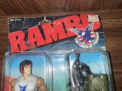 1985 Fire Power Rambo from Rambo Force of Freedom Coleco Figure