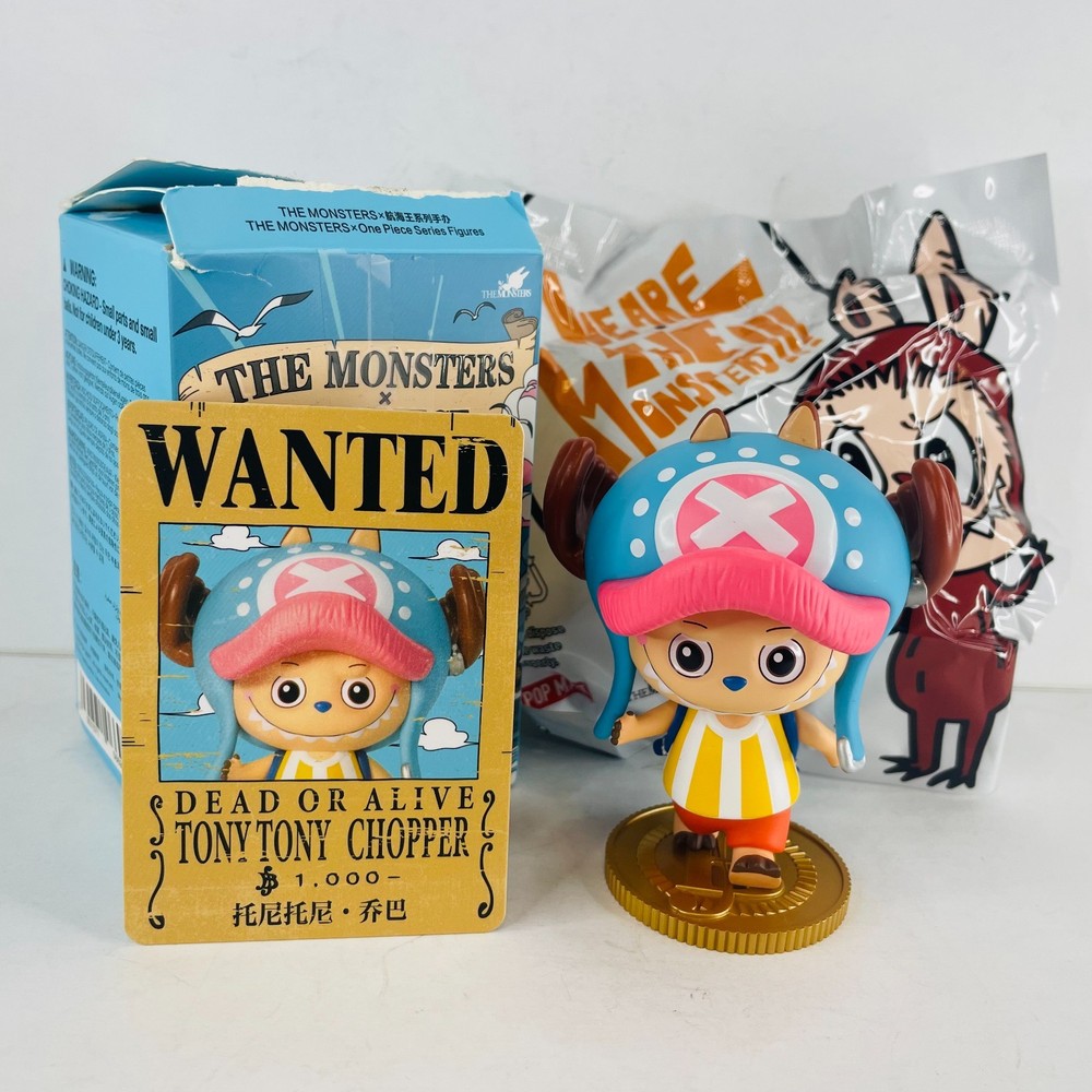 POP MART Labubu The Monsters x One Piece Figure Toy Doll – TONY TONY CHOPPER