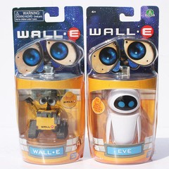 Wall-E Robot Wall E & EVE PVC Action Figure Collection Model Toys Free Shipping