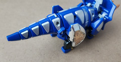 Power Rangers Dino Thunder Abaranger DX Triceratops Megazord