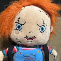 Chucky Doll Plush Backpack Good Guys Horror By Bioworld. 100% Polyester 17+