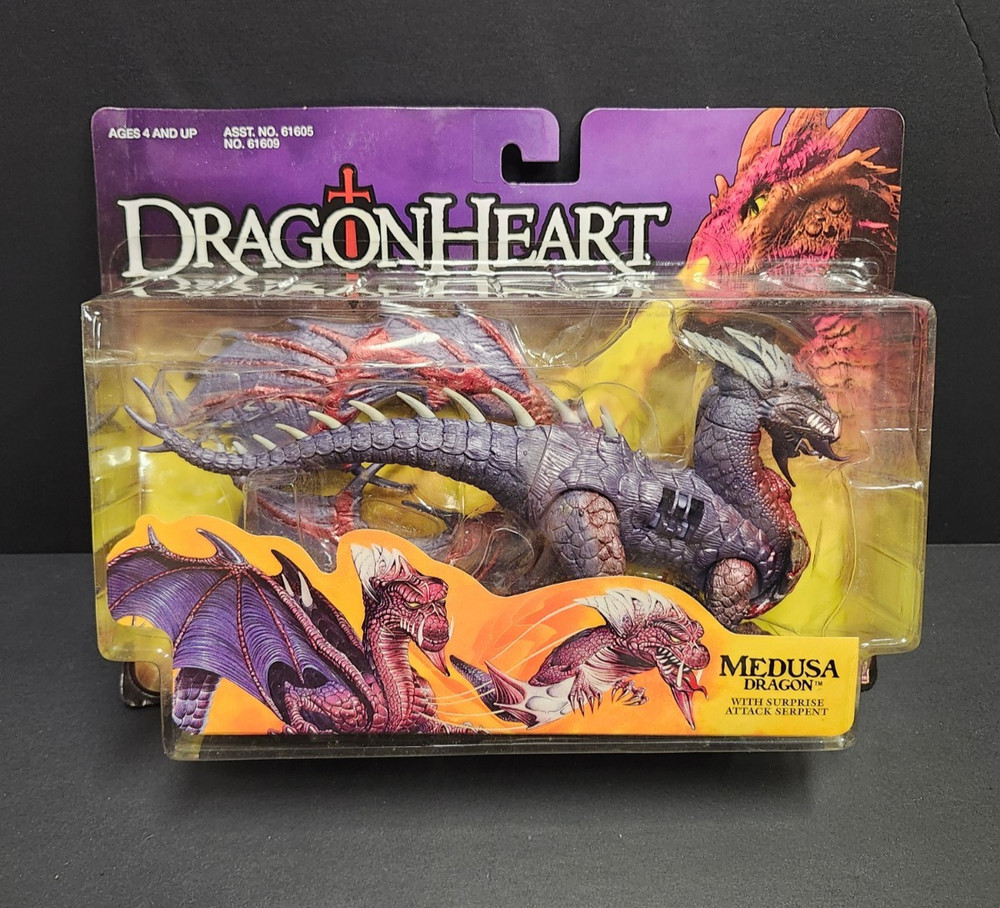 Medusa Dragon 1995 DRAGONHEART Kenner Vintage MOC NEW Sealed