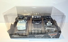 DISNEY STORE Disney Cars Toon Mater Private Eye Big D McQueen (1:43 DIE-CAST)