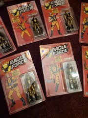 Eagle Force Gold 11 Figure Lot 1:18 3.75″ JoeFest Fresh Monkey Fiction