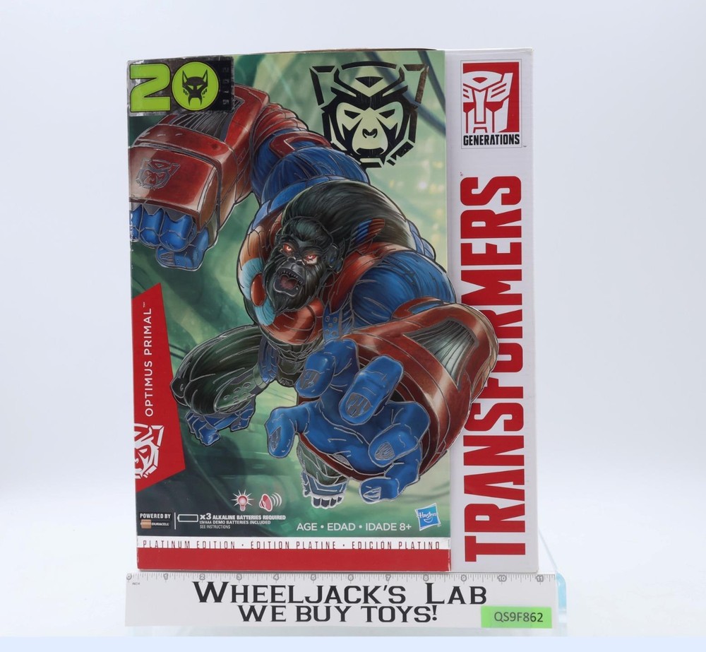 Optimus Primal 100% Complete Transformers Generations 2016 Hasbro Action Figure