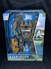 McFarlane Avatar The Way of Water Megafig Amp Suit with Bush Boss FD-11 Figure