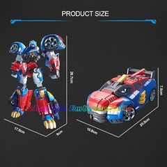 Miniforce Super Dino Power Tyranno Thunder Tyrannosaurus Transform Robot Car