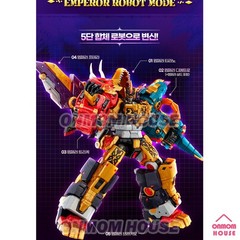 Miniforce Dinoid DINO EMPEROR Transformer Robot Toy 2025 Express