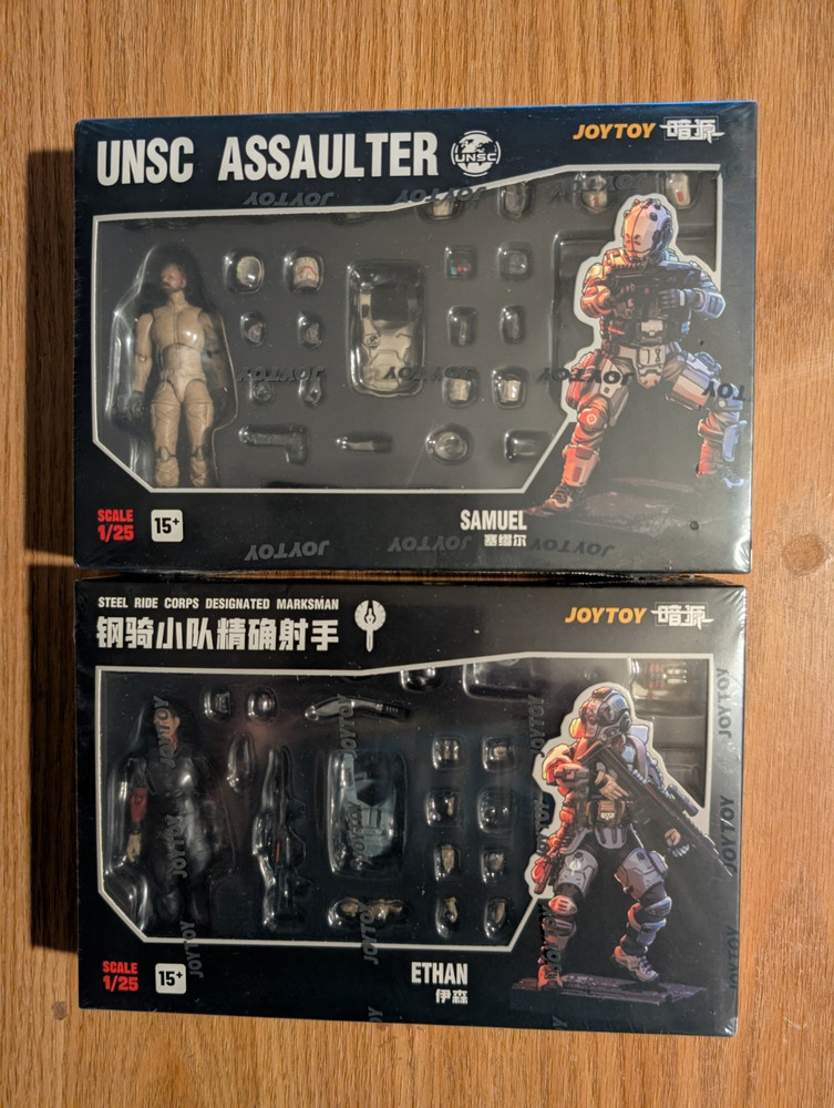 JoyToy 1/25 scale Dark Source Action Figures Lot of 2 NEW!