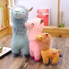 25CM Alpaca Llama Plush Toy Cute Stuffed Animal Pillow Kids Gift