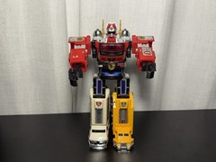 Power Rangers Lightspeed Rescue Megazord USED SEE PICTURES