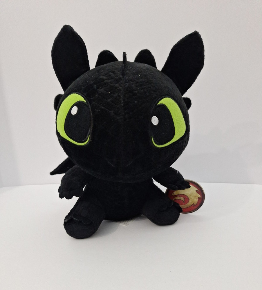 How To Train Your Dragon 3 Sitting Toothless Plush Doll Cute-100% Authentic