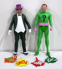 McFarlane DC Retro 1966 TV Show Classic Penguin & Riddler 6” Action Figures 2021
