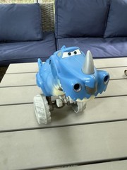 2022 Disney Pixar Cars On the Road Roll and Chomp Dino T-Rex Dinosaur Eats Cars