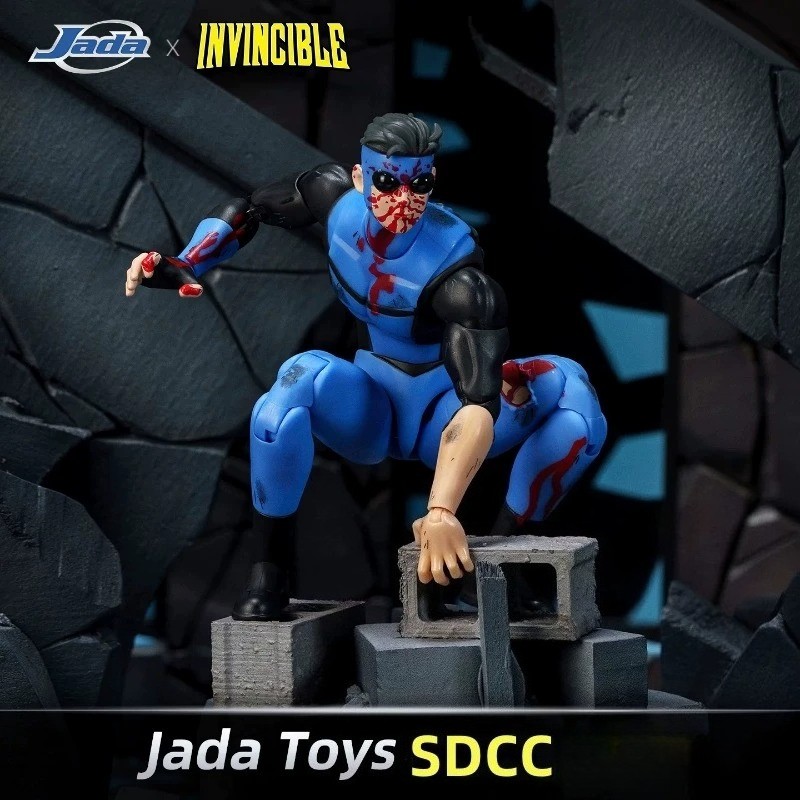 Jada Toys Invincible Mark SDCC Exclusive Battle Damaged Ver Action Figure