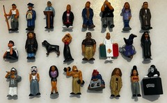 Homies series 5 complete set of 24 figures RARE Little Homies Lil Diorama 1:32