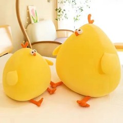 Funny Fat Chicken Plush Toy Soft Stuffed Animal Pillow Cute Gift Kids