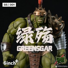 NEW 6inchplus 1/12 GREENSCAR GS001 Hulk Collectible Action Figure Model