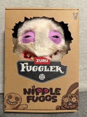 Lot of 6 Fuggler Nipple Fuggs Funny Ugly Monster 9″ Plush Toy Complete Set ✅ Out