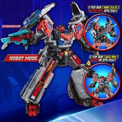 [SAMG] Metal Cardbot W Heavy Iron W Transforming Robot Action Figure Korea 2025