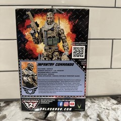 Valaverse Action Force Dorkside Toys Infantry Commando 6″ Action Figure