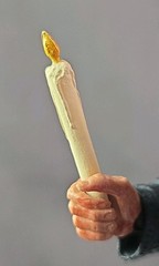 NECA 7″ Scale Action Figure Fodder CANDLE accessory [Ultimate Vincent Price]