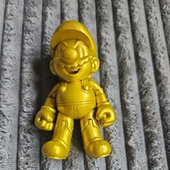 Gold Mario 4″ Figure World Of Nintendo Jakks 2015 Super NES Super Mario Bros