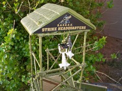 COLECO VINTAGE SAVAGE STRIKE HEADQUARTERS MISSING BROKEN PARTS LOT RAMBO PLAYSET