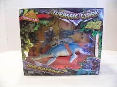 LANARD BEAST TAMING SQUAD JURASSIC CLASH LIOPLEURODON DINO COMMANDER. NEW HTF