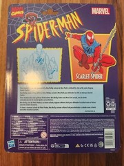 Marvel Legends Retro Spiderman Scarlet Spider Figure New