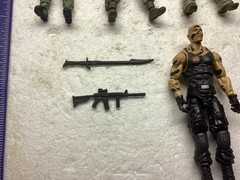 GI Joe Retaliation Roadblock and Other Action Figures Lot of 6.