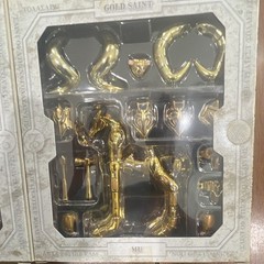 Bandai Saint Seiya Saint Cloth Myth Aries Mu Gold Figure w/ Armor 2005