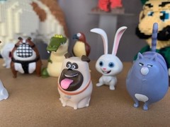 The Secret life of pets PVC Figurine set 10 , 2-3 cm