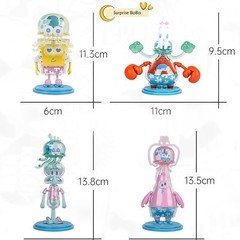 Spongebob Squarepants Bouncing Jellyfish Series Confirmed Blind Box Figure Gift!