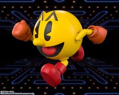 S.H.Figuarts Pac-Man 105mm ABS PVC Action Figure Namco Bandai Spirits Game Japan